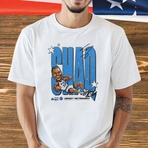 Orlando Magic 32 Shaq Vintage Basketball Graphic Shirt 89